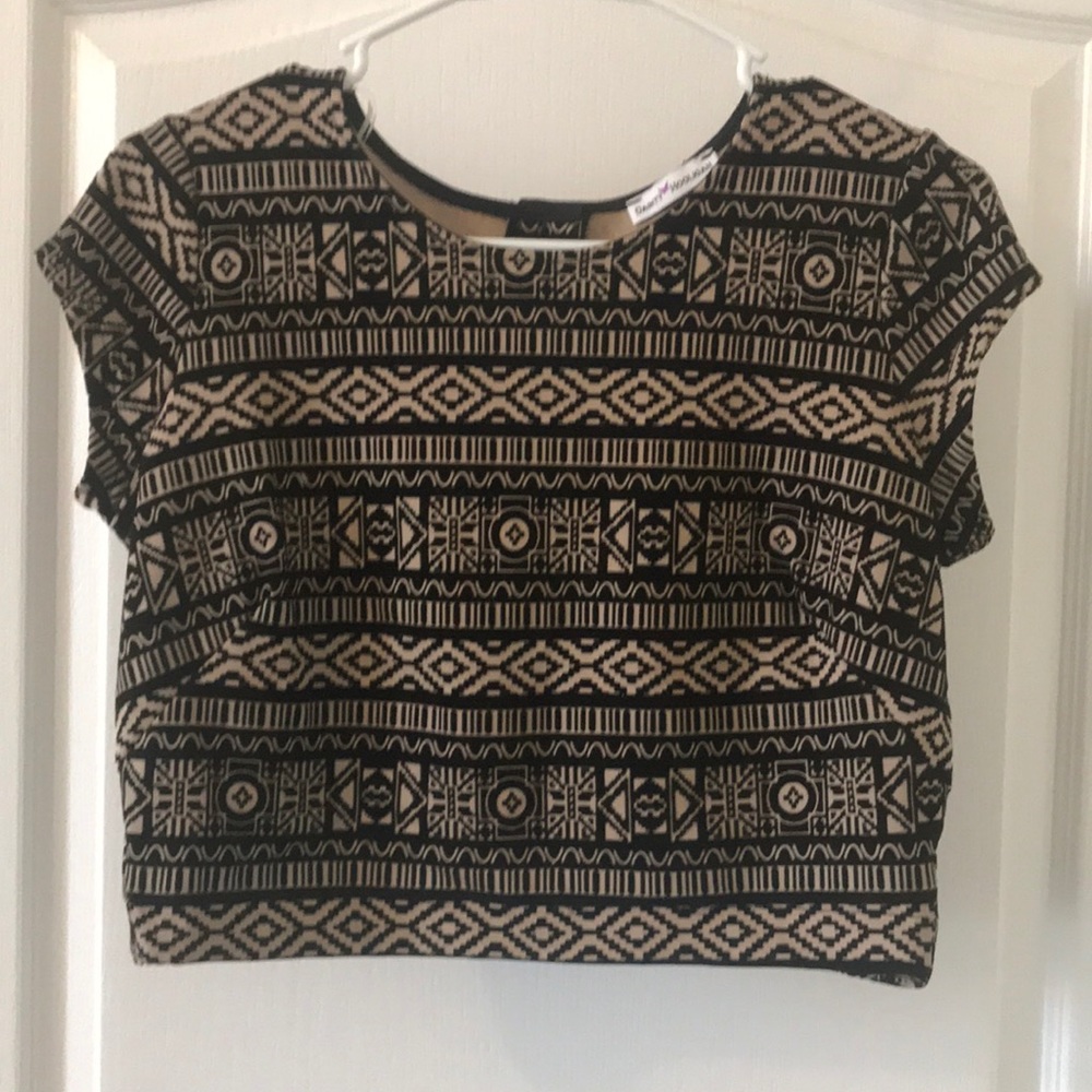 Dainty Hooligan textured crop top